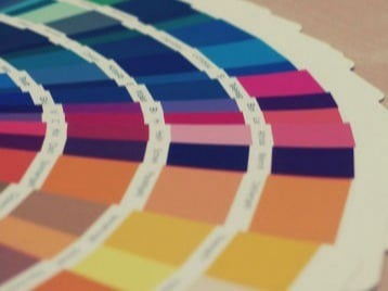 BSC shade card for colour matching