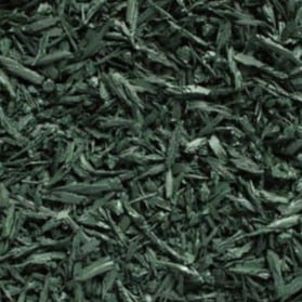 Green Coloured Rubber Mulch