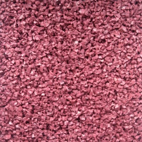 Pink Coloured Rubber Chippings